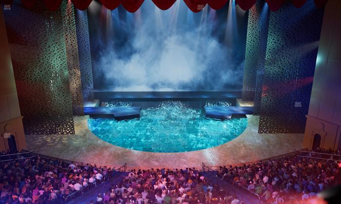 O Theatre at Bellagio Las Vegas - Section 303 Seat View