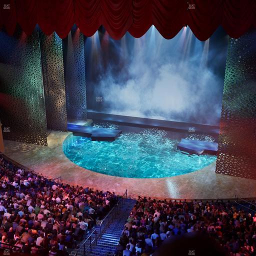 O Theatre at Bellagio Las Vegas - Section 304 Seat View