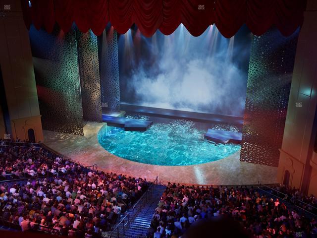 O Theatre at Bellagio Las Vegas - Section 304 Seat View