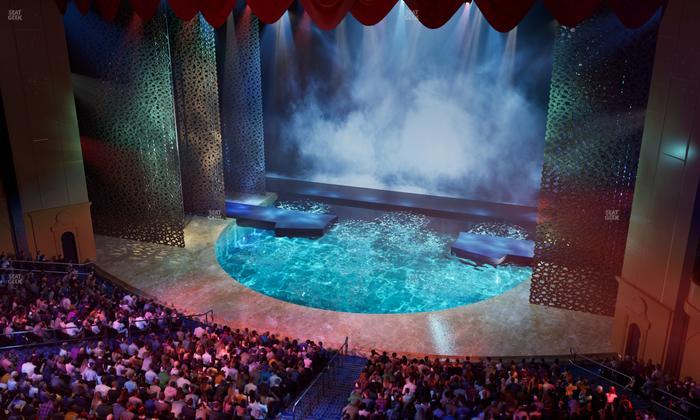 O Theatre at Bellagio Las Vegas - Section 304 Seat View