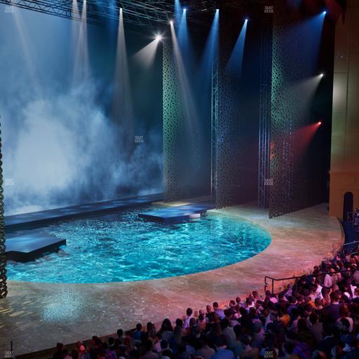O Theatre at Bellagio Las Vegas - Section Loge 100 Seat View