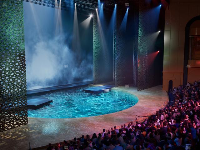 O Theatre at Bellagio Las Vegas - Section Loge 100 Seat View