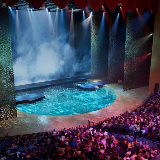 O Theatre at Bellagio Las Vegas - Section Loge 200 Seat View
