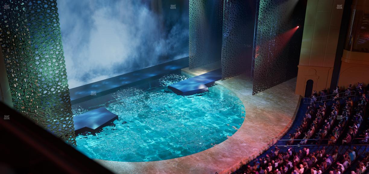 O Theatre at Bellagio Las Vegas - Section Loge 300 Seat View