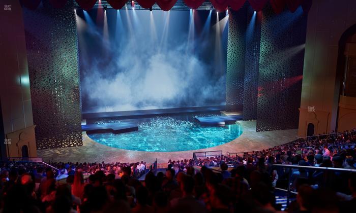 O Theatre at Bellagio Las Vegas - Section Vip 1 Seat View