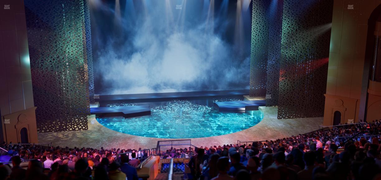 O Theatre at Bellagio Las Vegas - Section Vip 2 Seat View