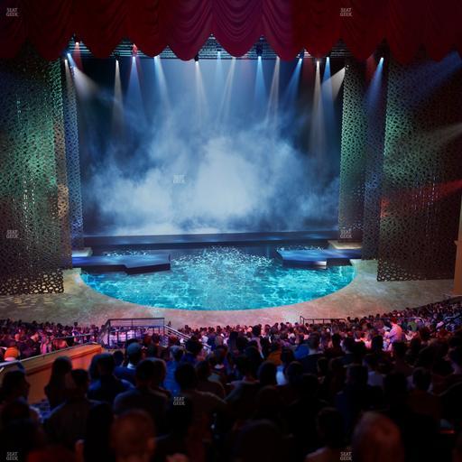 O Theatre at Bellagio Las Vegas - Section Vip 3 Seat View