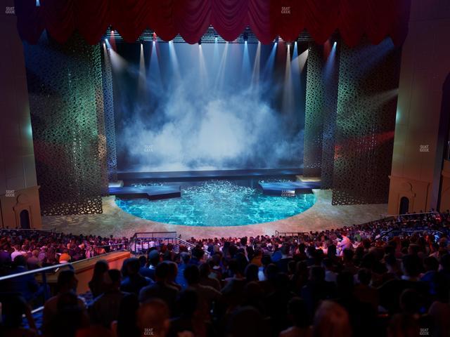 O Theatre at Bellagio Las Vegas - Section Vip 3 Seat View