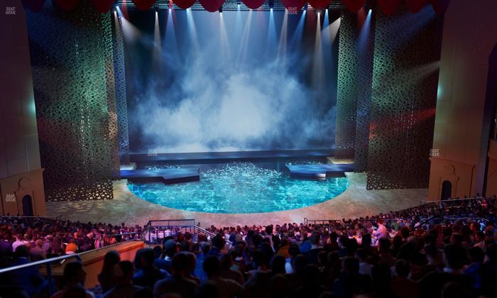 O Theatre at Bellagio Las Vegas - Section Vip 3 Seat View