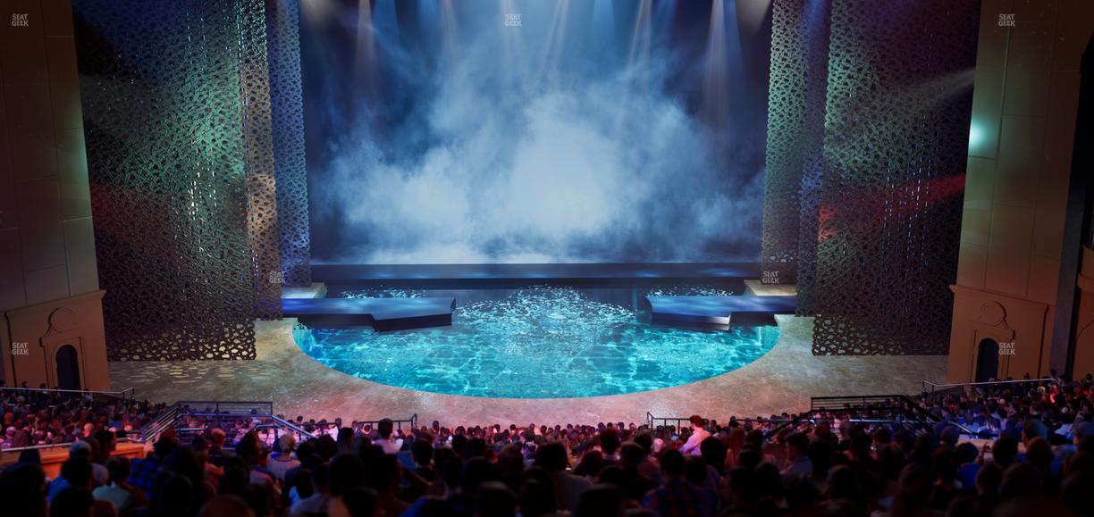 O Theatre at Bellagio Las Vegas - Section Vip 5 Seat View
