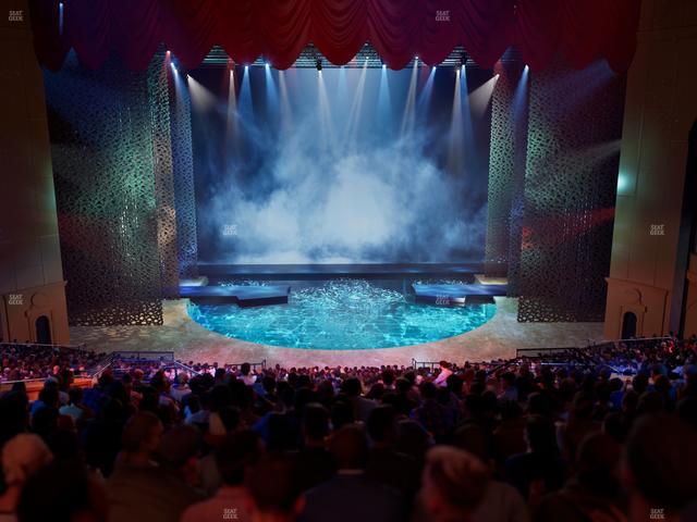 O Theatre at Bellagio Las Vegas - Section Vip 5 Seat View