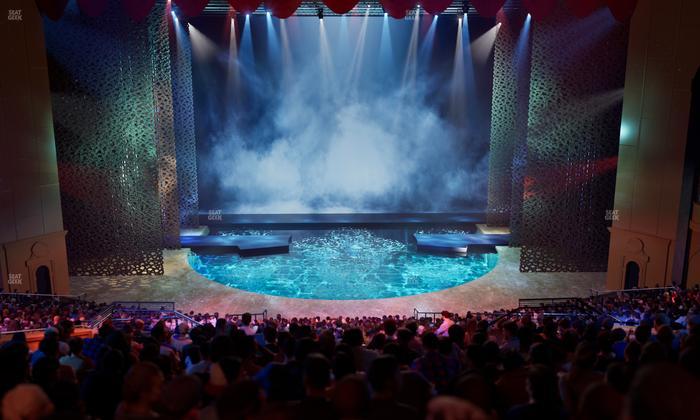 O Theatre at Bellagio Las Vegas - Section Vip 5 Seat View