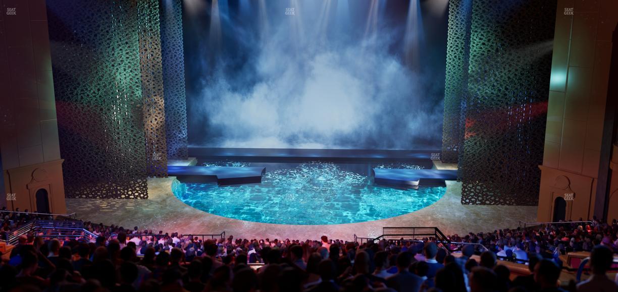 O Theatre at Bellagio Las Vegas - Section Vip 6 Seat View