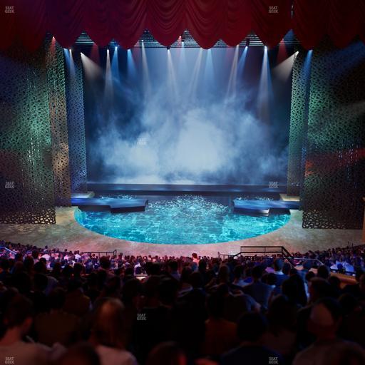O Theatre at Bellagio Las Vegas - Section Vip 6 Seat View
