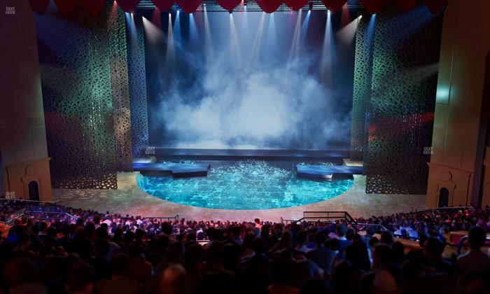 O Theatre at Bellagio Las Vegas - Section Vip 6 Seat View
