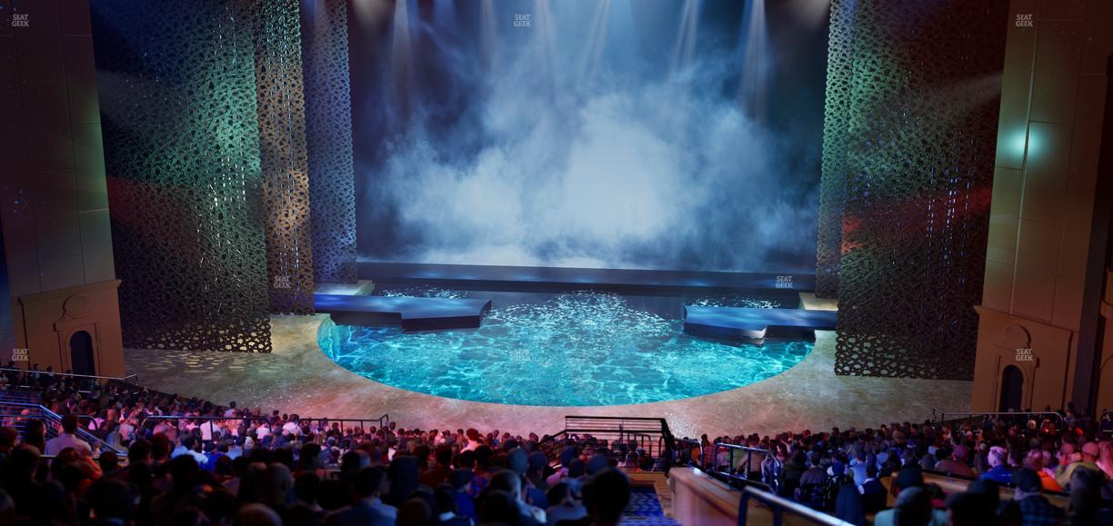 O Theatre at Bellagio Las Vegas - Section Vip 7 Seat View