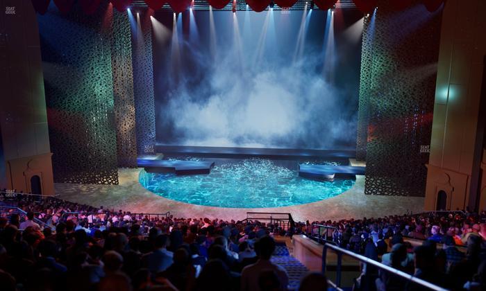 O Theatre at Bellagio Las Vegas - Section Vip 7 Seat View