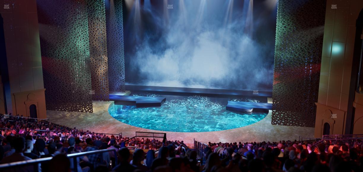 O Theatre at Bellagio Las Vegas - Section Vip 8 Seat View