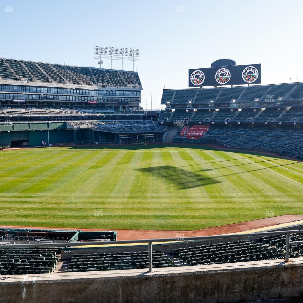 Oakland Coliseum - Section 222 Seat View
