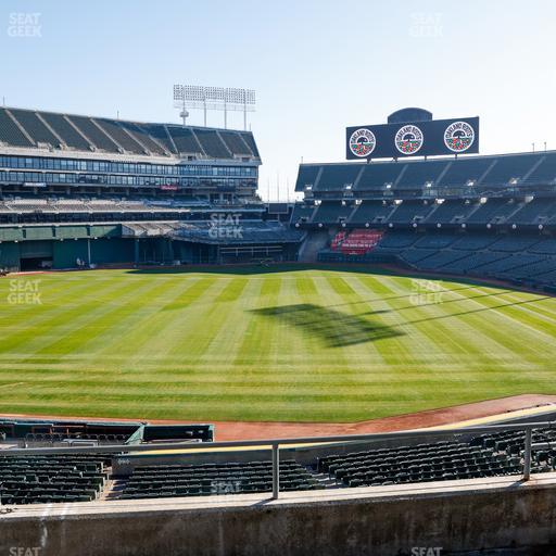 Oakland Coliseum - Section 222 Seat View