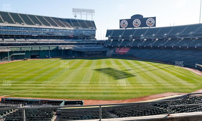 Oakland Coliseum - Section 222 Seat View