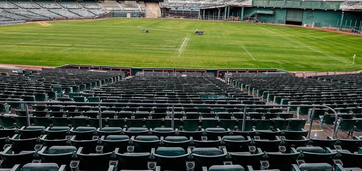 Oakland Coliseum - Section Rear 110 Seat View