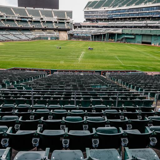 Oakland Coliseum - Section Rear 110 Seat View