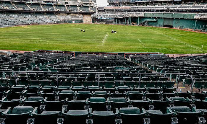 Oakland Coliseum - Section Rear 110 Seat View