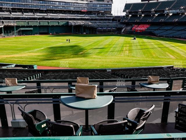 Oakland Coliseum - Section The Perch 121 Seat View