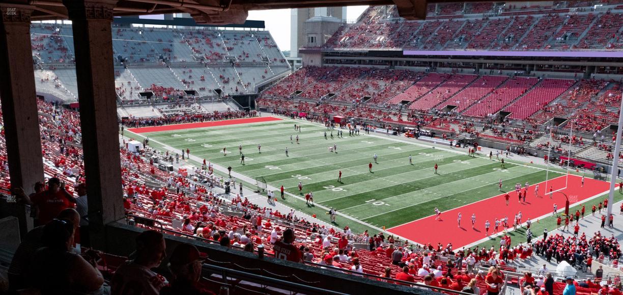 Ohio Stadium - Section 10 B Seat View