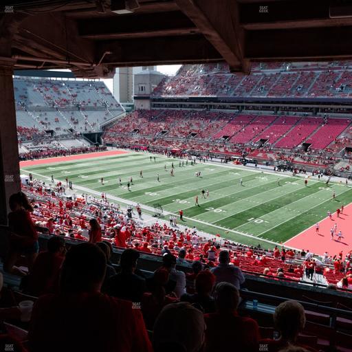 Ohio Stadium - Section 12 B Seat View