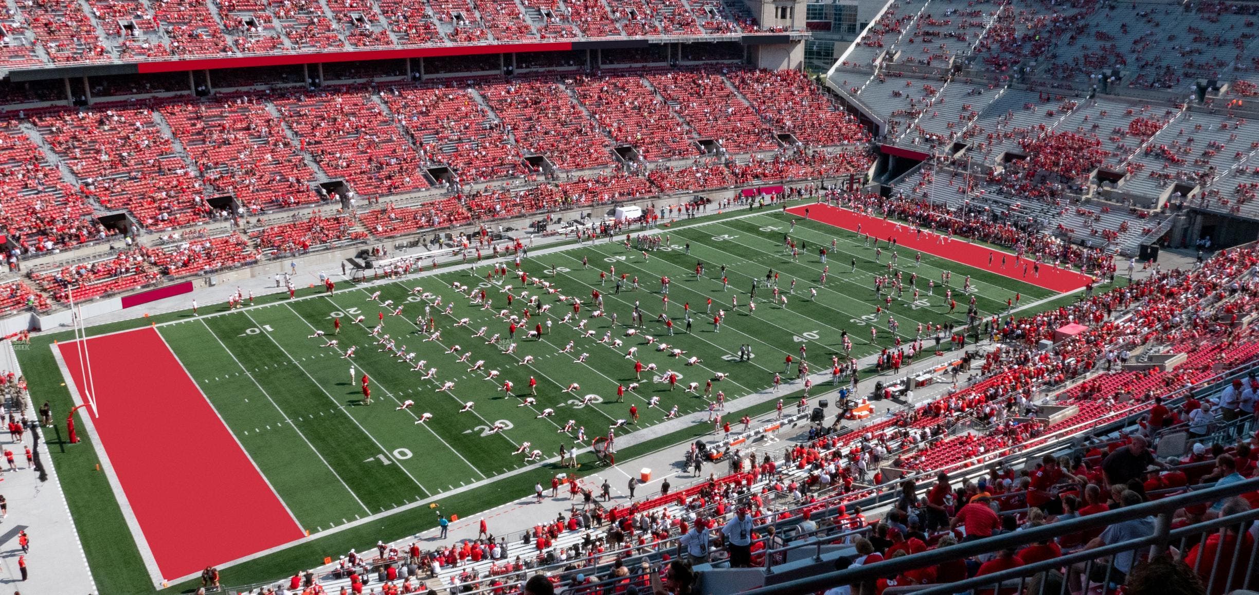Ohio Stadium - Section 13 D Seat View