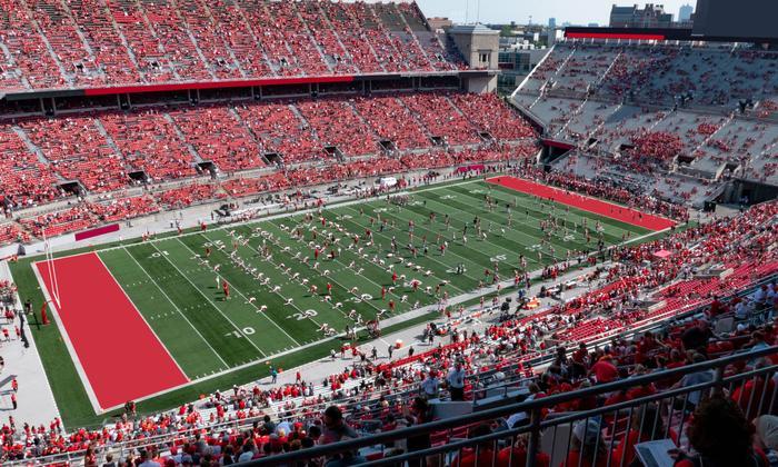 Ohio Stadium - Section 13 D Seat View