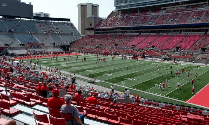 Ohio Stadium - Section 14 A Seat View