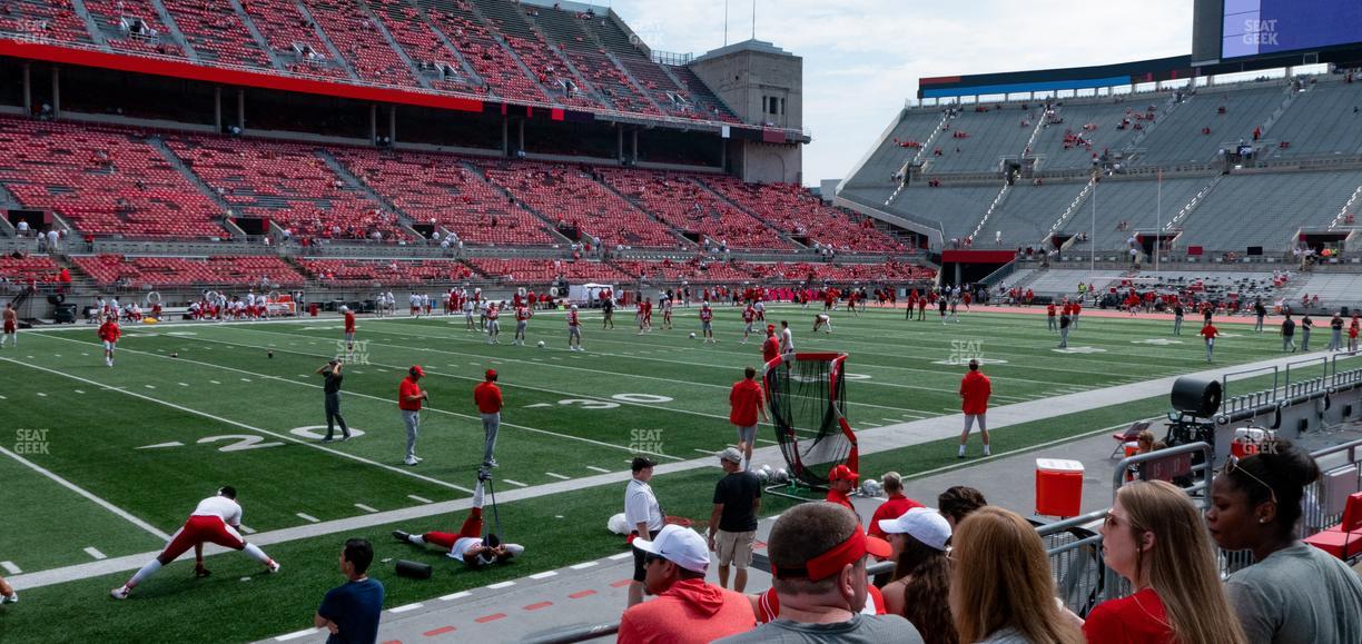 Ohio Stadium - Section 15 Aa Seat View