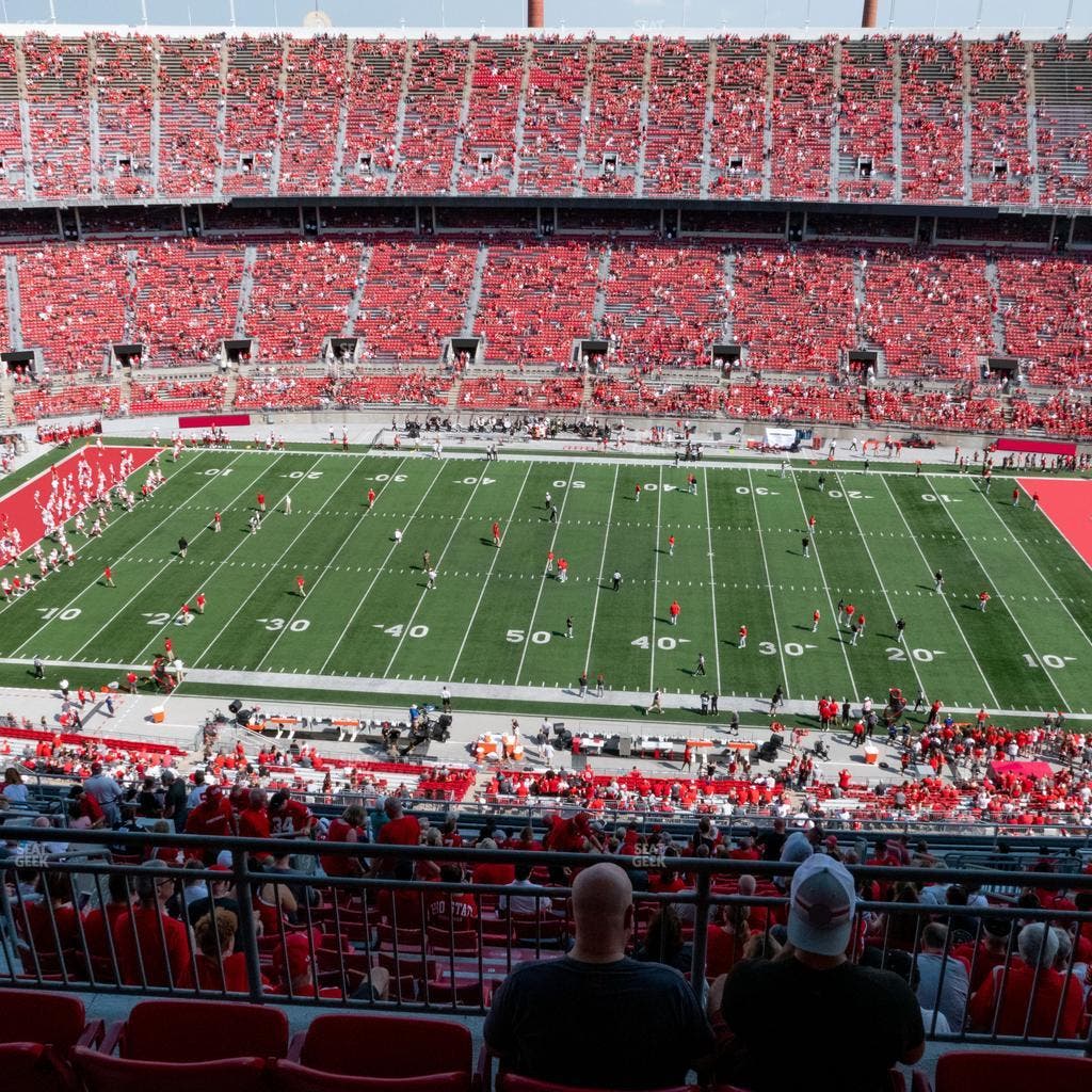 Ohio Stadium - Section 21 D Seat View