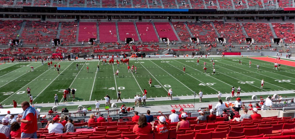 Ohio Stadium - Section 22 A Seat View