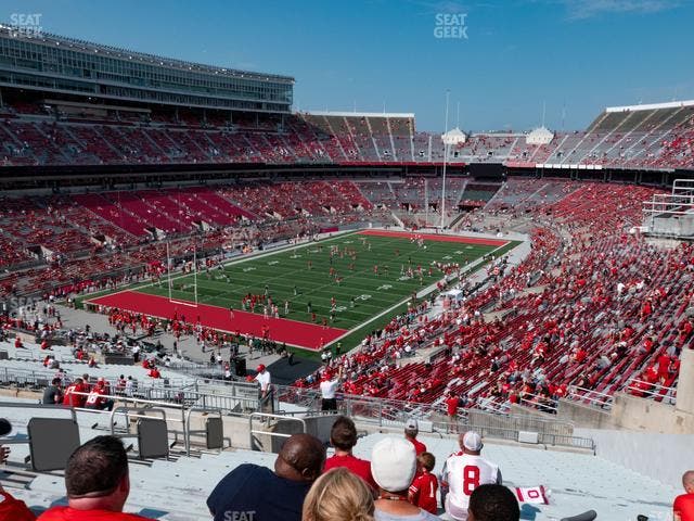Ohio Stadium - Section 32 B Seat View