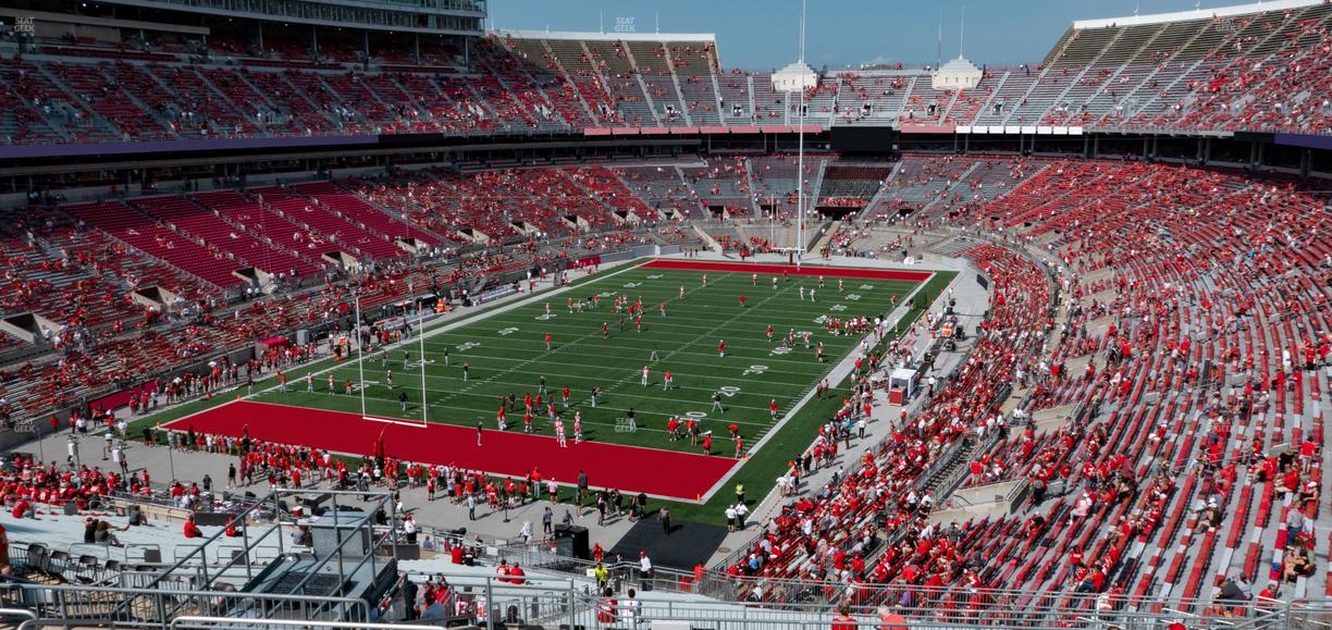 Ohio Stadium - Section 34 B Seat View
