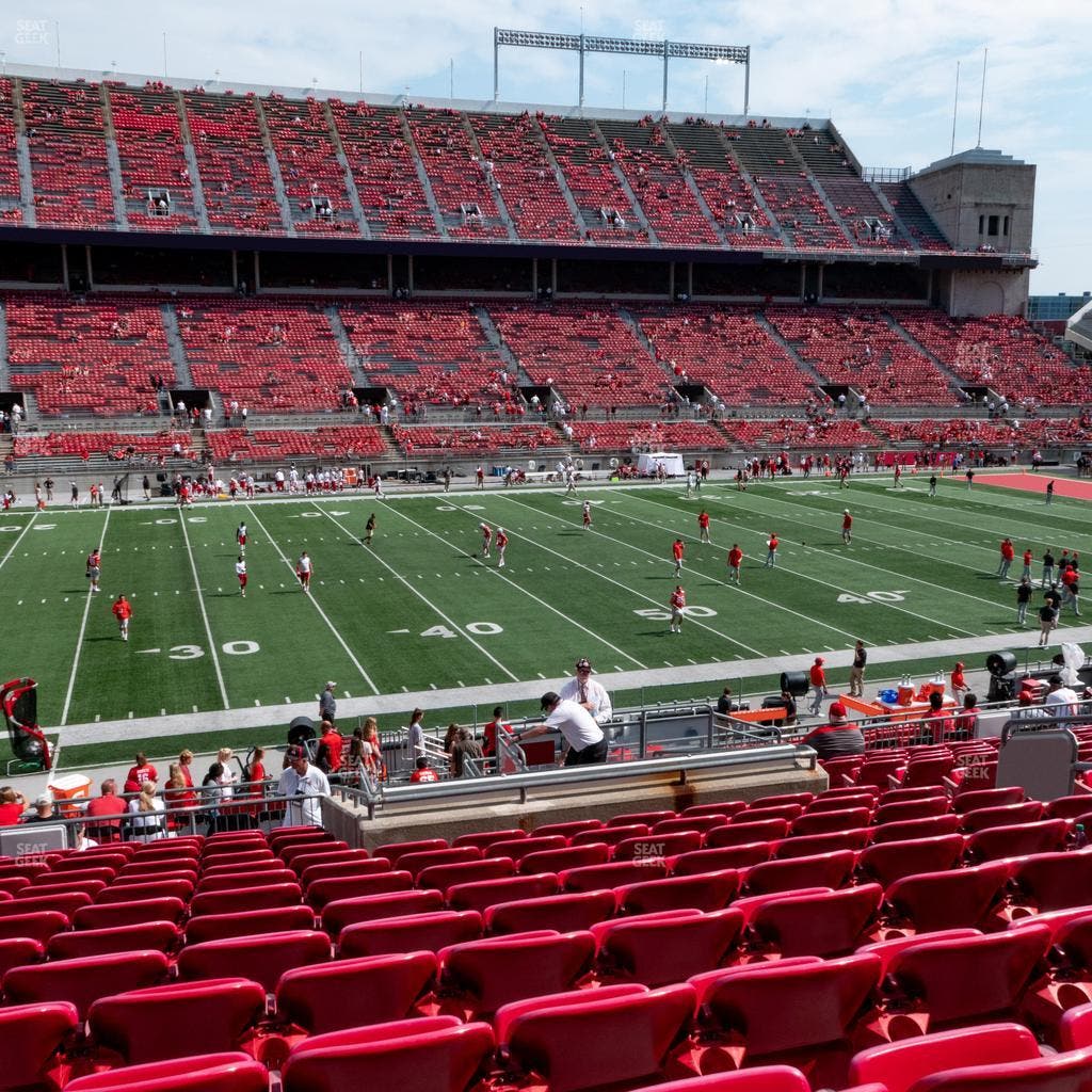 Ohio Stadium - Section Club 1 Seat View