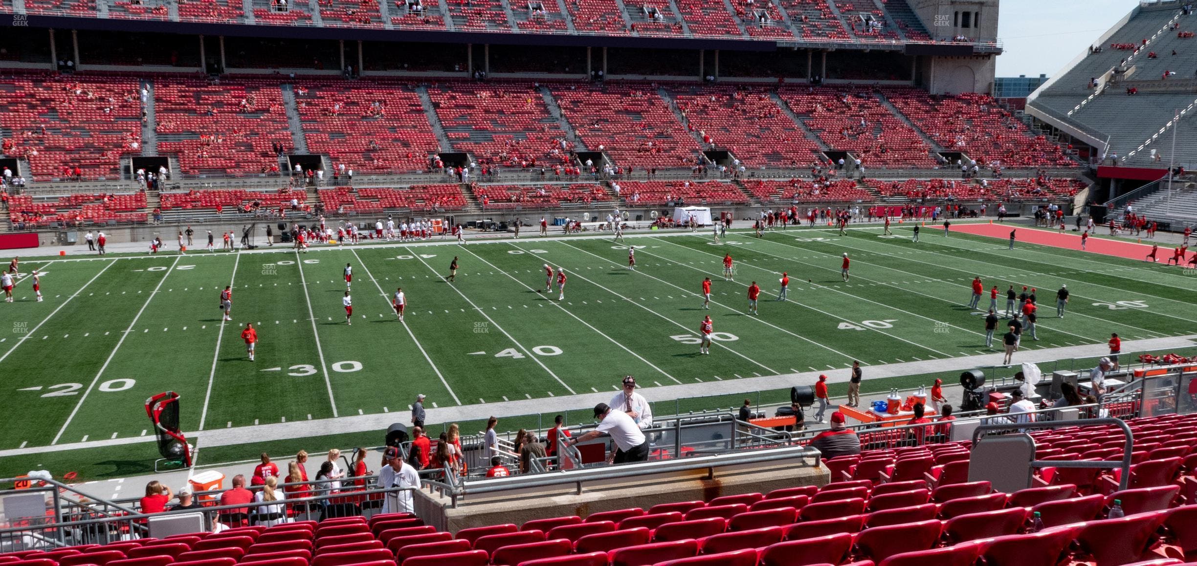 Ohio Stadium - Section Club 1 Seat View
