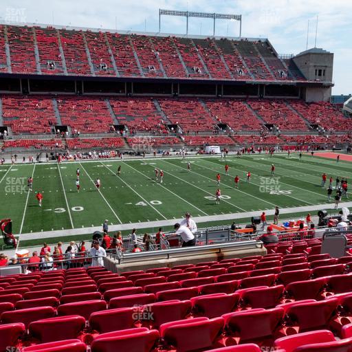 Ohio Stadium - Section Club 1 Seat View