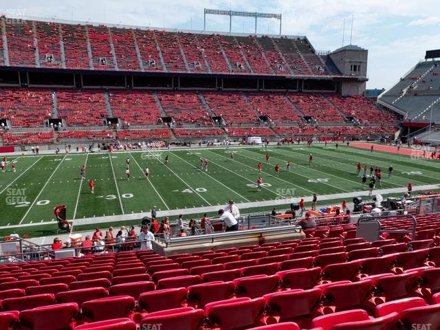 Ohio Stadium - Section Club 1 Seat View