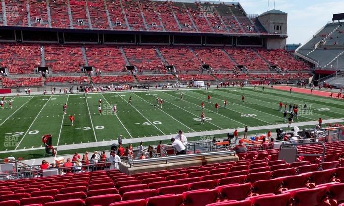 Ohio Stadium - Section Club 1 Seat View