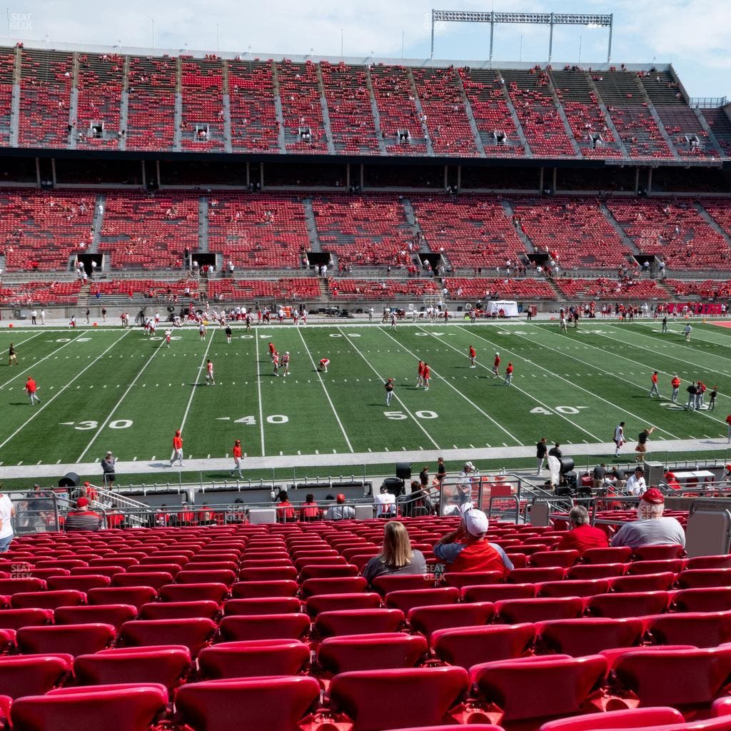 Ohio Stadium - Section Club 2 Seat View