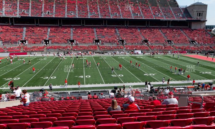 Ohio Stadium - Section Club 2 Seat View