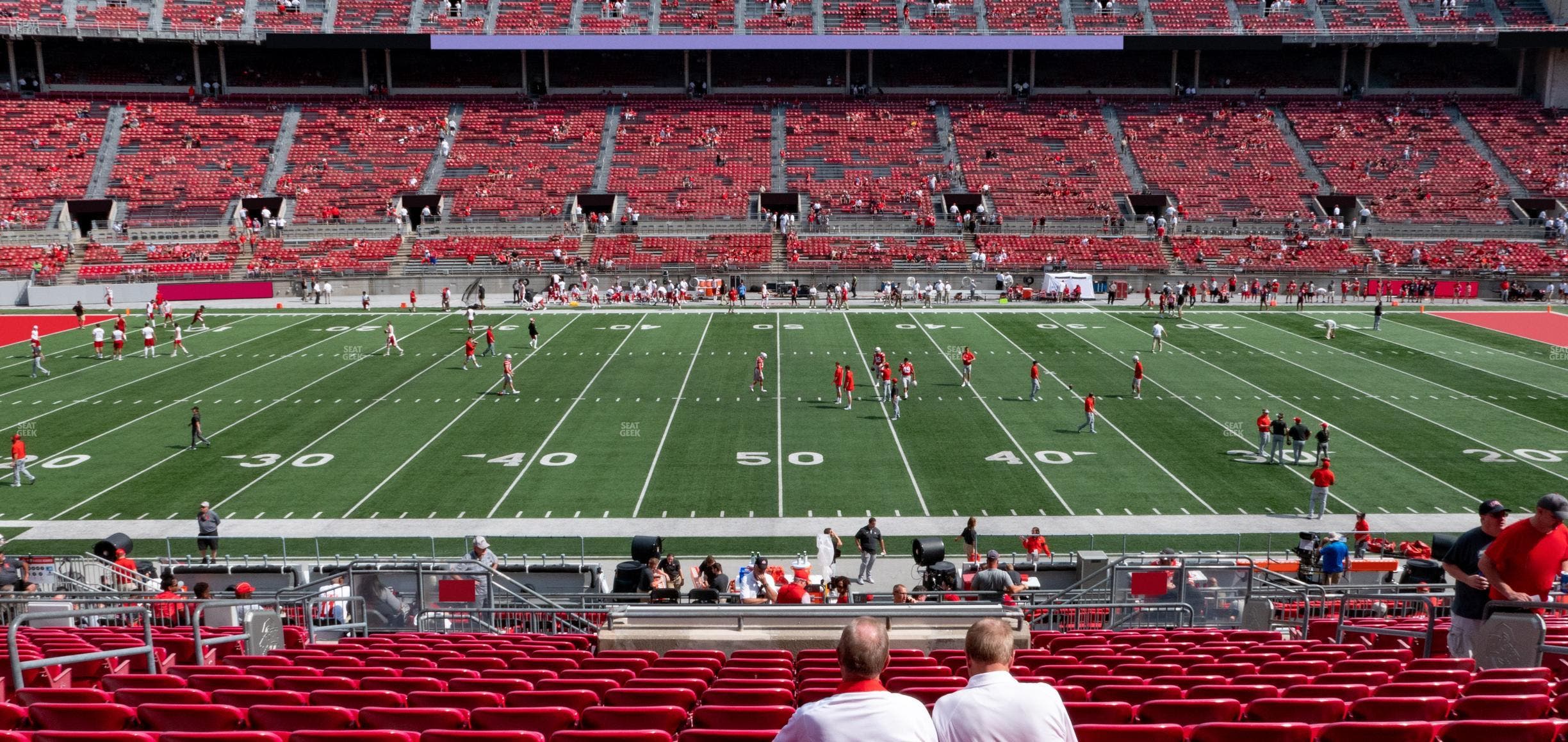 Ohio Stadium - Section Club 3 Seat View