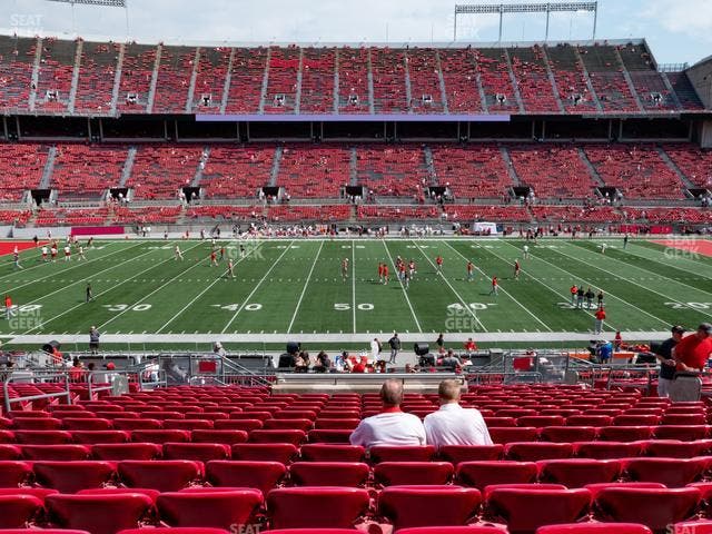 Ohio Stadium - Section Club 3 Seat View