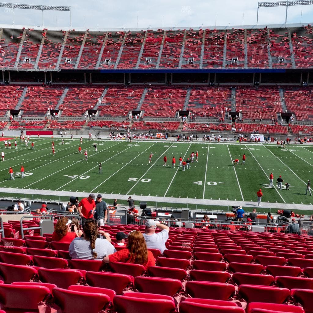 Ohio Stadium - Section Club 4 Seat View