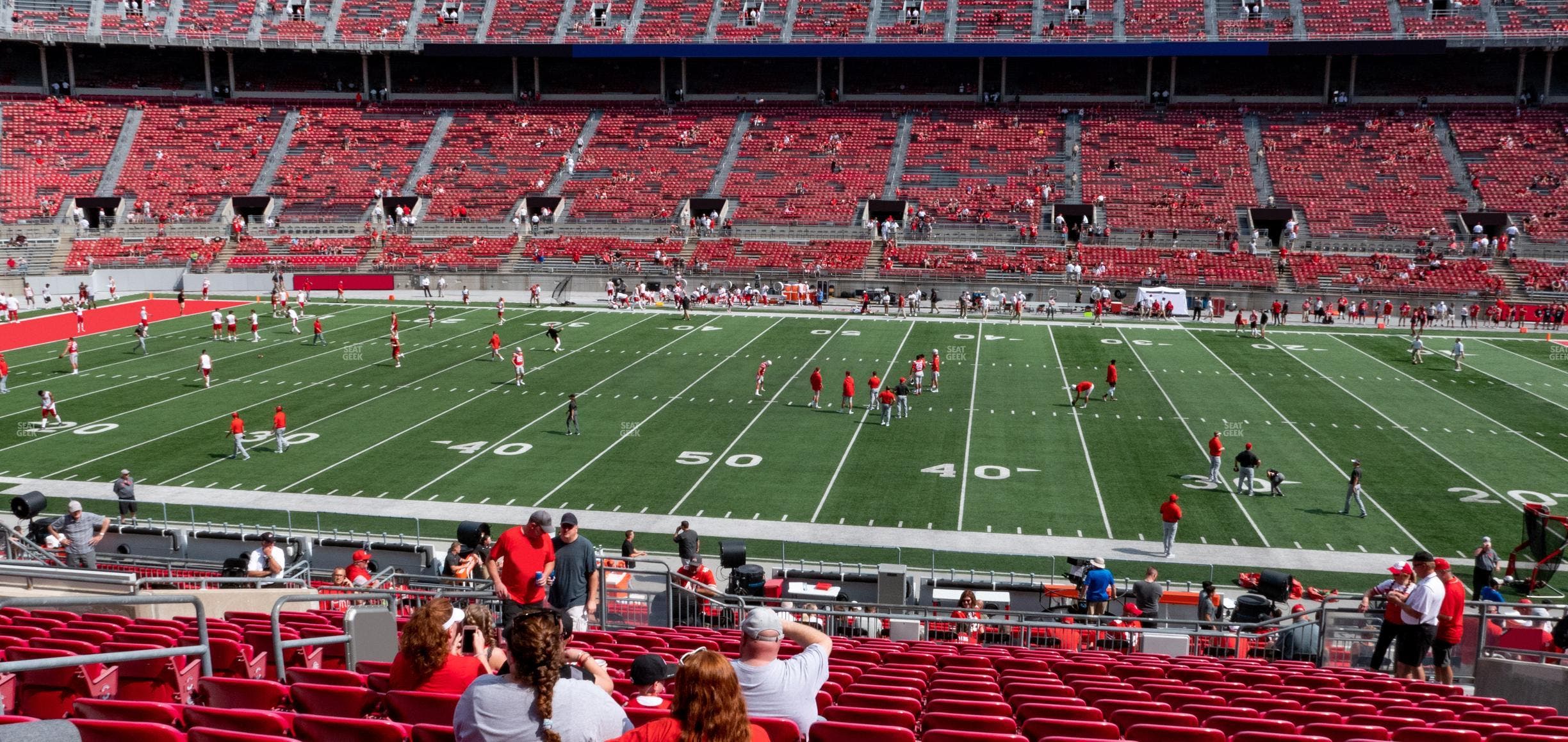 Ohio Stadium - Section Club 4 Seat View